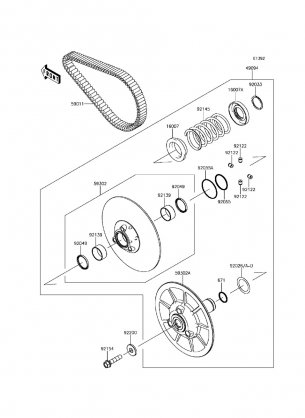 Driven Converter / Drive Belt