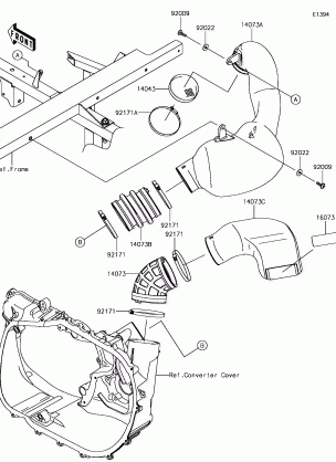 Air Cleaner-Belt Converter