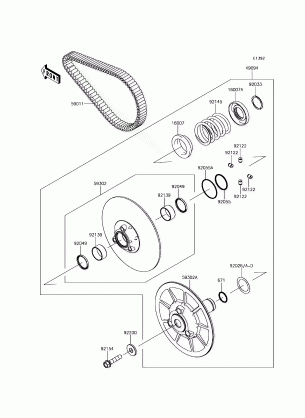 Driven Converter / Drive Belt