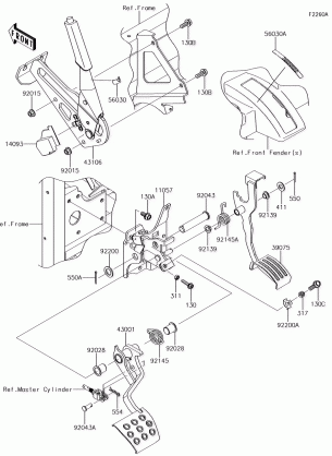 Brake Pedal / Throttle Lever(BJF)