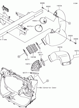 Air Cleaner-Belt Converter