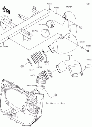 Air Cleaner-Belt Converter