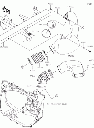 Air Cleaner-Belt Converter