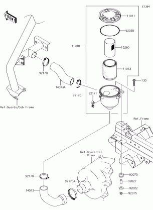 Air Cleaner-Belt Converter