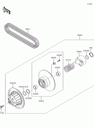 Driven Converter / Drive Belt