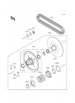 Driven Converter / Drive Belt