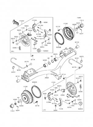 Rear Hubs / Brakes