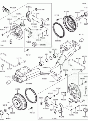 Rear Hubs / Brakes