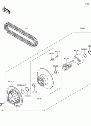 Driven Converter / Drive Belt