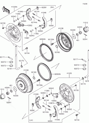 Front Hubs / Brakes