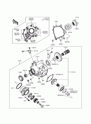 Front Bevel Gear