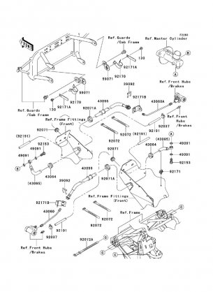 Front Brake Piping