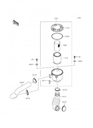 Air Cleaner-Belt Converter