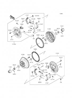 Rear Hubs / Brakes