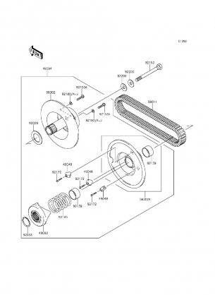 Driven Converter / Drive Belt