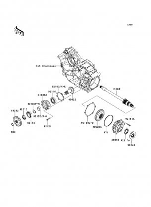 Front Bevel Gear