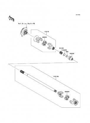 Drive Shaft(JKBRTCD1 EB500048-)