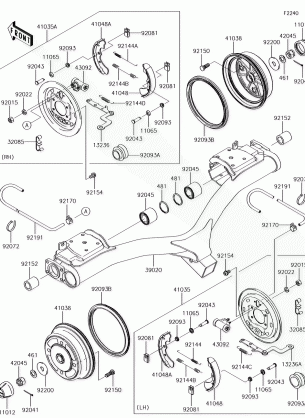 Rear Hubs / Brakes