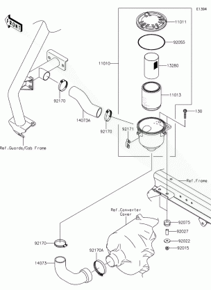 Air Cleaner-Belt Converter