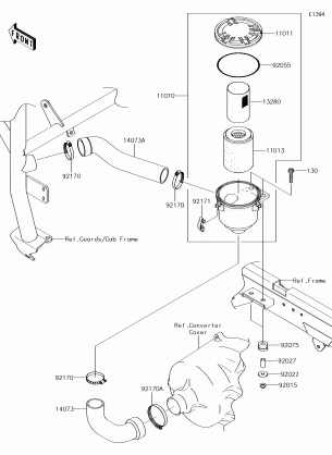 Air Cleaner-Belt Converter