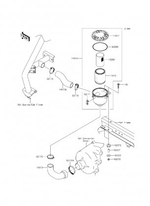 Air Cleaner-Belt Converter