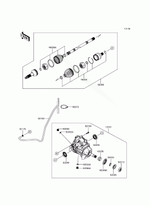 Drive Shaft-FR (-JKBRTCC1 EB500153)