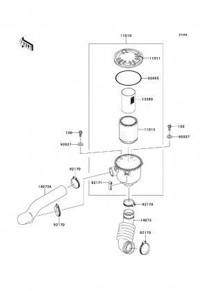 Air Cleaner-Belt Converter