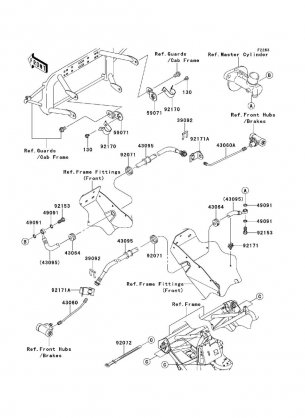 Front Brake Piping