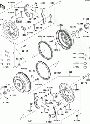 Front Hubs / Brakes