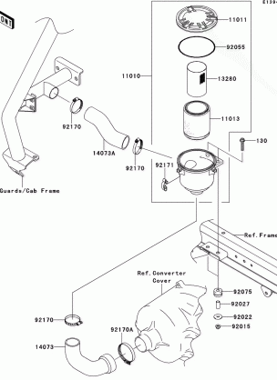Air Cleaner-Belt Converter
