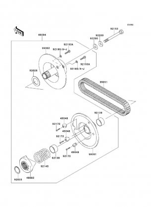 Driven Converter / Drive Belt