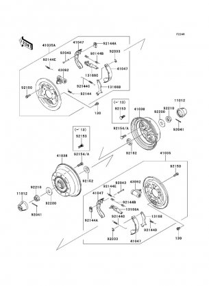 Rear Hubs / Brakes