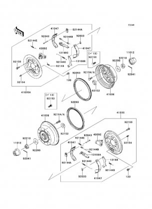 Rear Hubs / Brakes