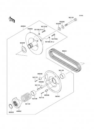 Driven Converter / Drive Belt