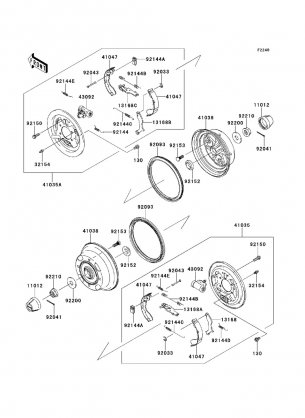 Rear Hubs / Brakes