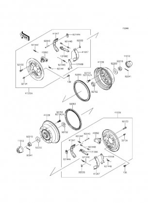 Rear Hubs / Brakes