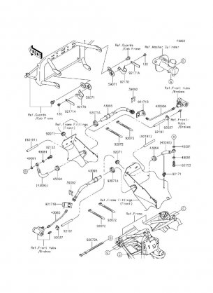 Front Brake Piping