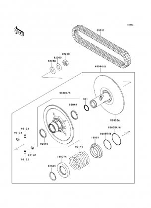 Driven Converter / Drive Belt