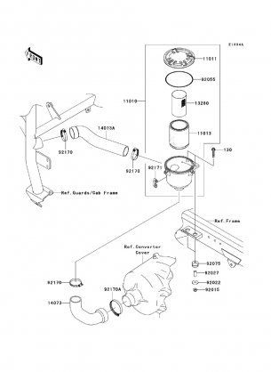 Air Cleaner-Belt Converter(MBF / MCF)