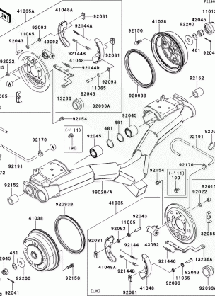 Rear Hubs / Brakes