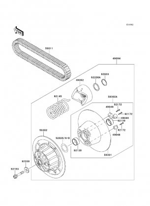 Driven Converter / Drive Belt