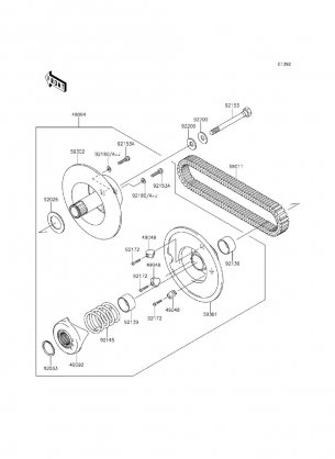 Driven Converter / Drive Belt