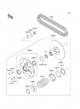 Driven Converter / Drive Belt