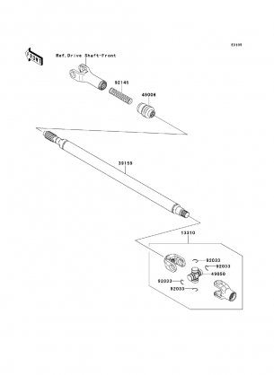 Drive Shaft-Propeller