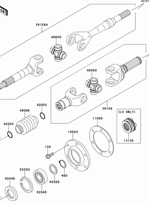 Drive Shaft-Rear