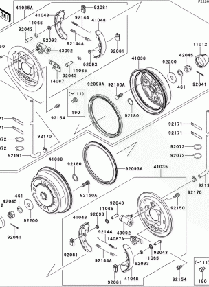 Front Hubs / Brakes