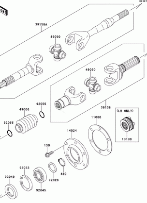 Drive Shaft-Rear