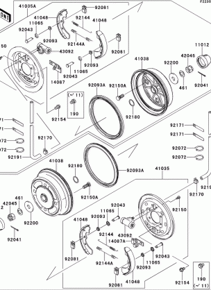 Front Hubs / Brakes