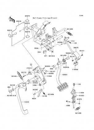 Brake Pedal / Throttle Lever