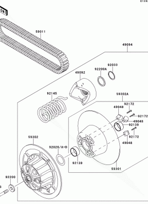 Driven Converter / Drive Belt